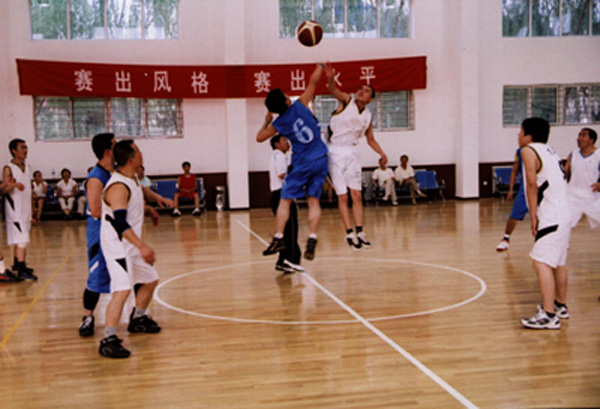 琪邦内部篮球赛，关注职工身心健康